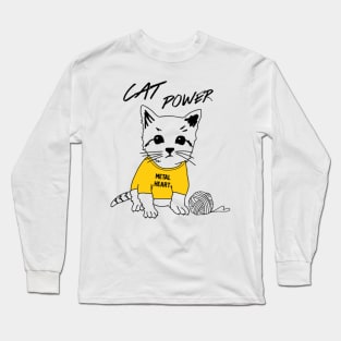 Cat Power Long Sleeve T-Shirt